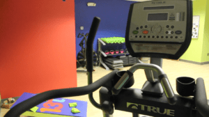 13Thirty Cancer Connect exercise machine.