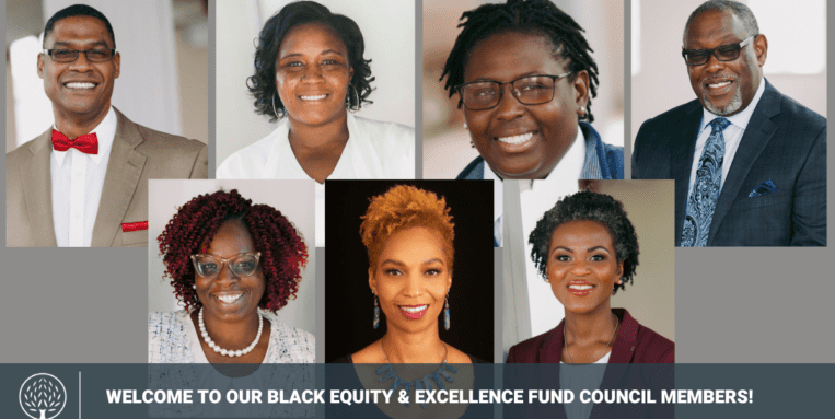 Advisory council member headshots collage