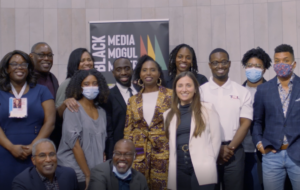 group photo of black media mogul maker recipients