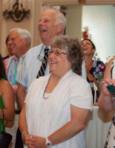 Man and woman standing next to eachother