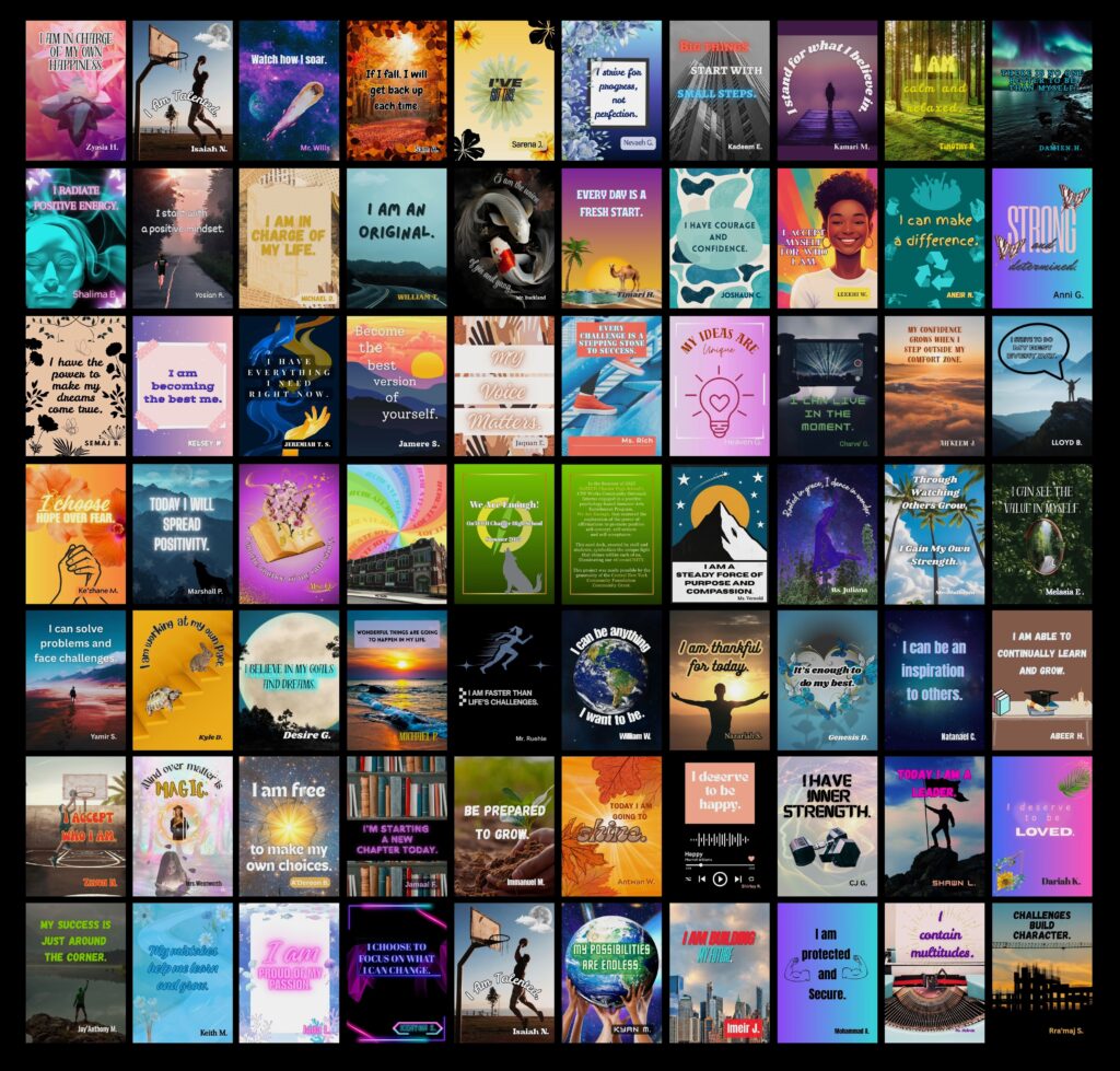 Колаж з листівок-підтверджень